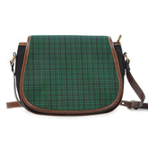 Clan Menzies Green Tartan Saddle Handbags QI78 Clan Menzies Tartan Today